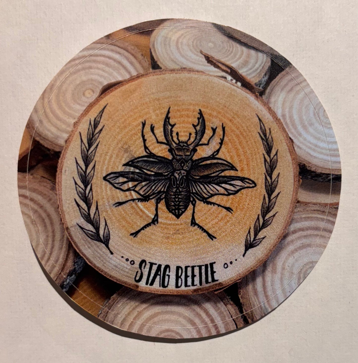 Stag Beetle Sticker