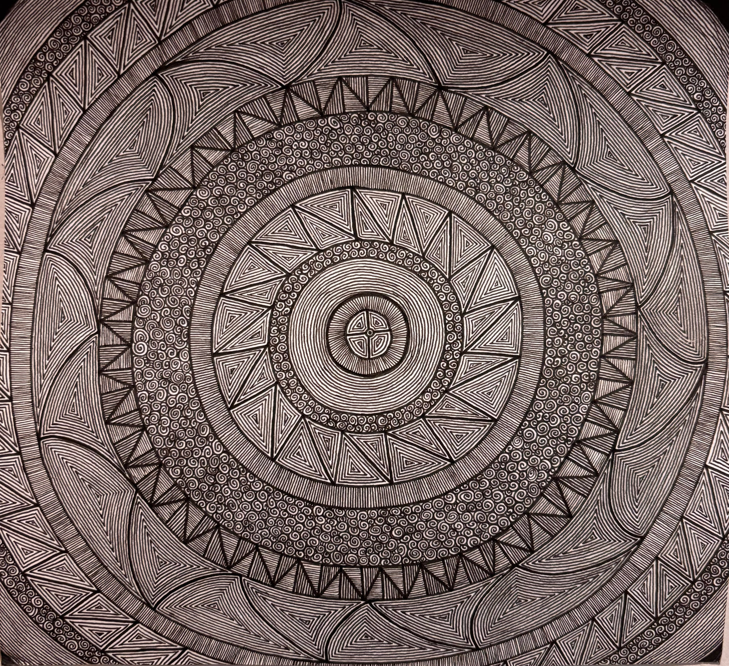 Vortex Mandala Original Artwork
