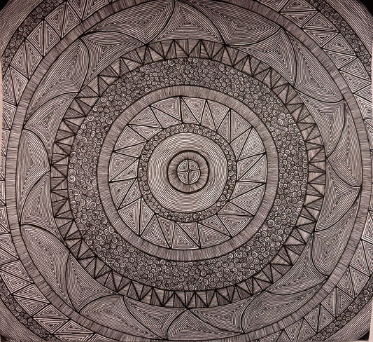 Vortex Mandala Original Artwork