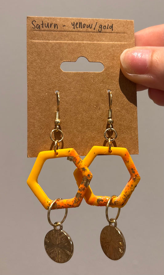 Saturn Earrings