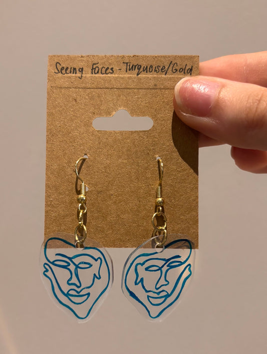 Faces Earrings
