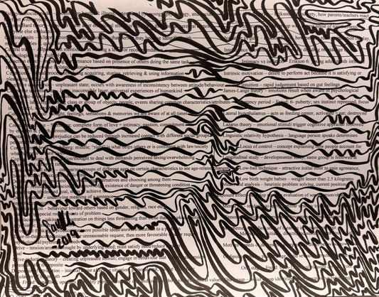 Psychology Notes Original Artwork