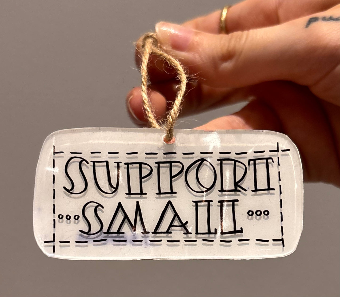 Support Small Ornament