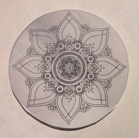 Floral Mandala Sticker