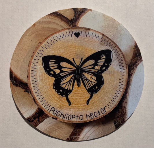 Pachliopta Hector Sticker