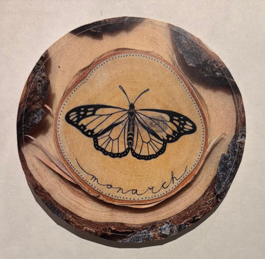 Monarch Sticker