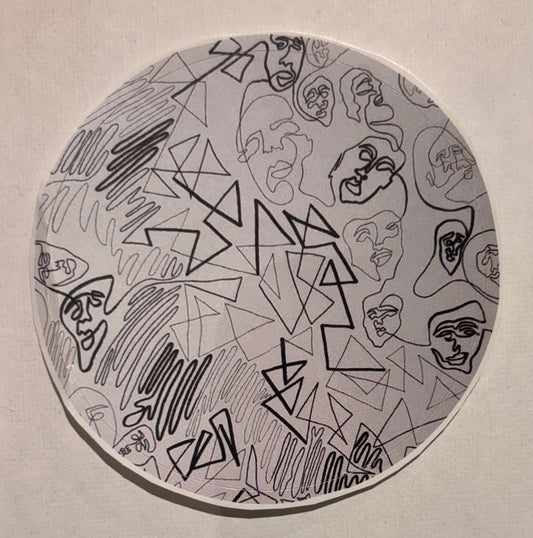 Faces Sticker